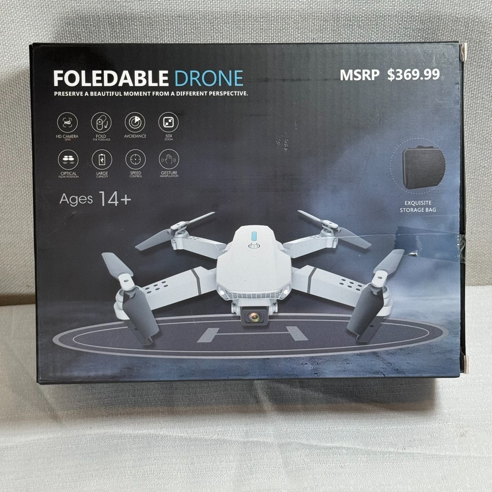 NEW Foldable HD Camera Uav Drone E88 Dual Cameras 8K